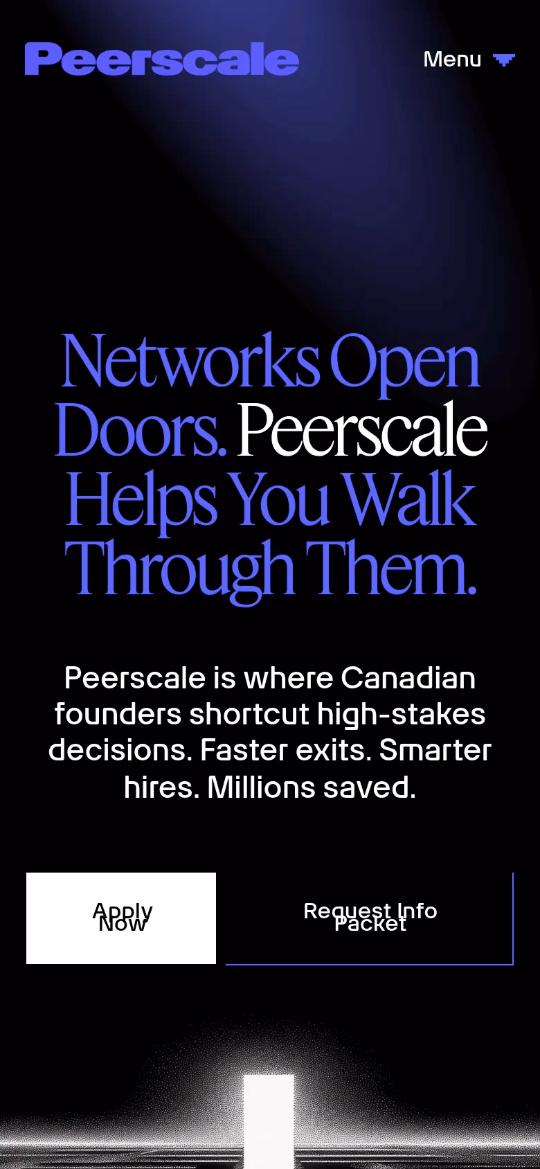 Peerscale mobile screenshot