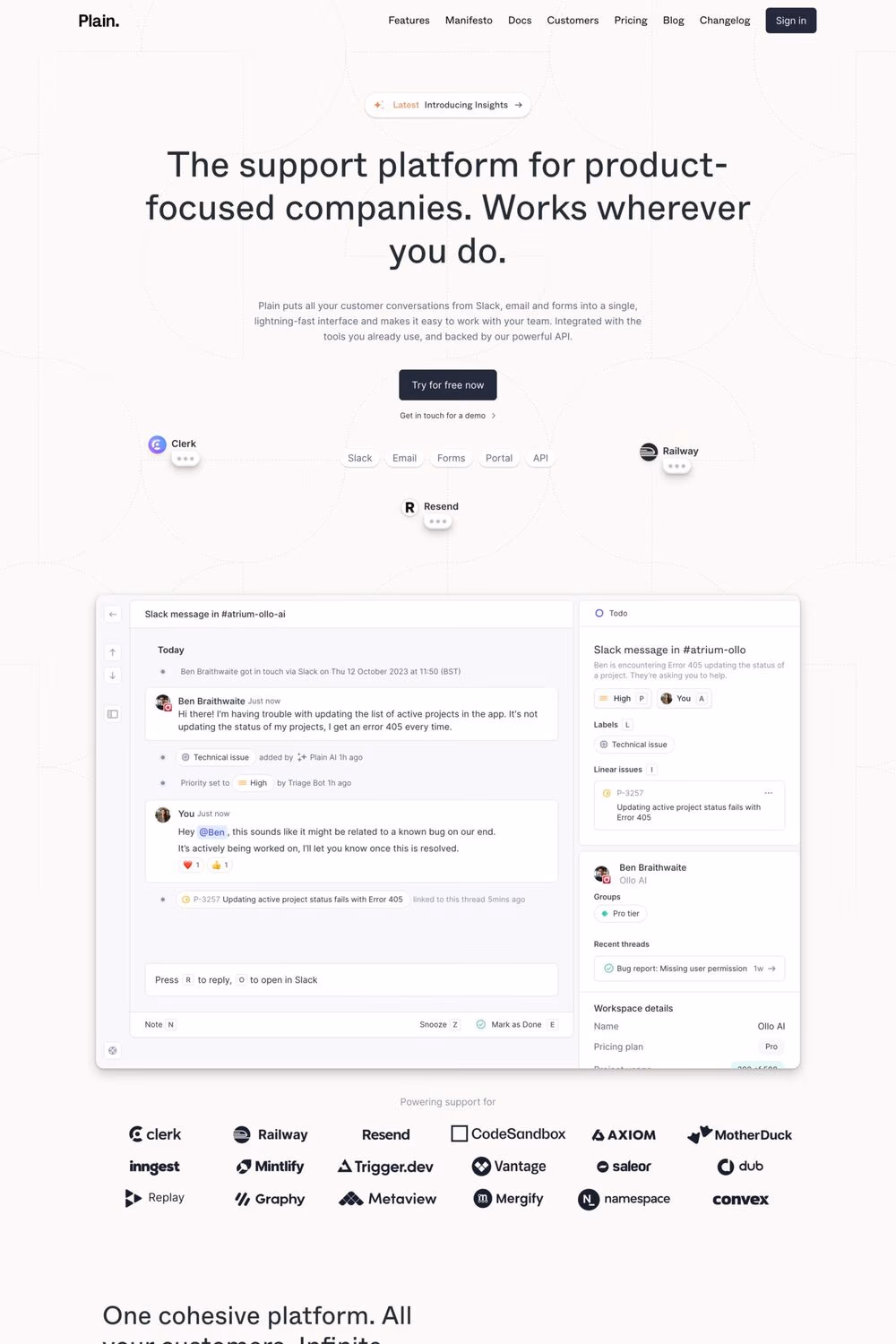 Plain desktop screenshot