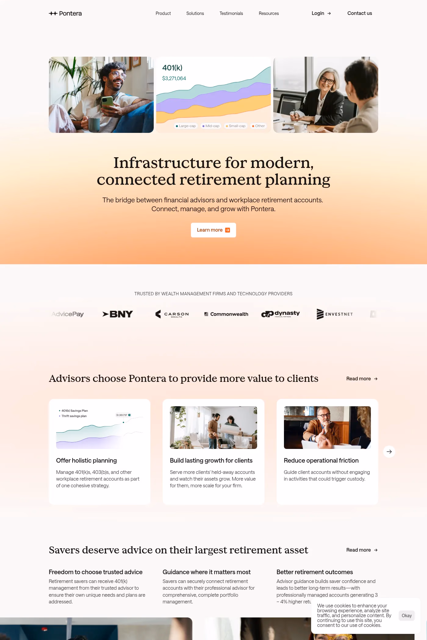 Pontera desktop screenshot