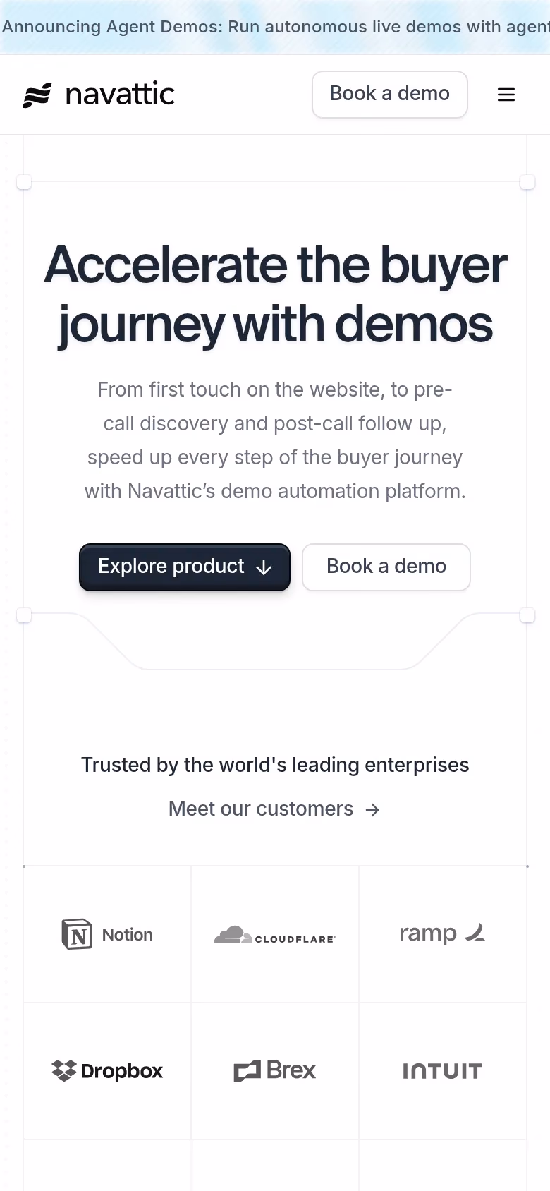 Navattic mobile screenshot
