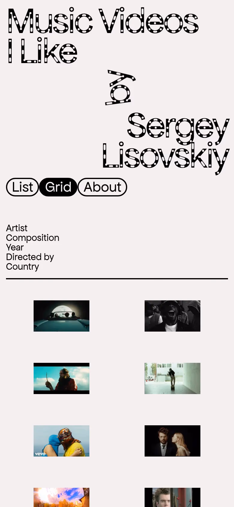 Music Videos I Like mobile screenshot