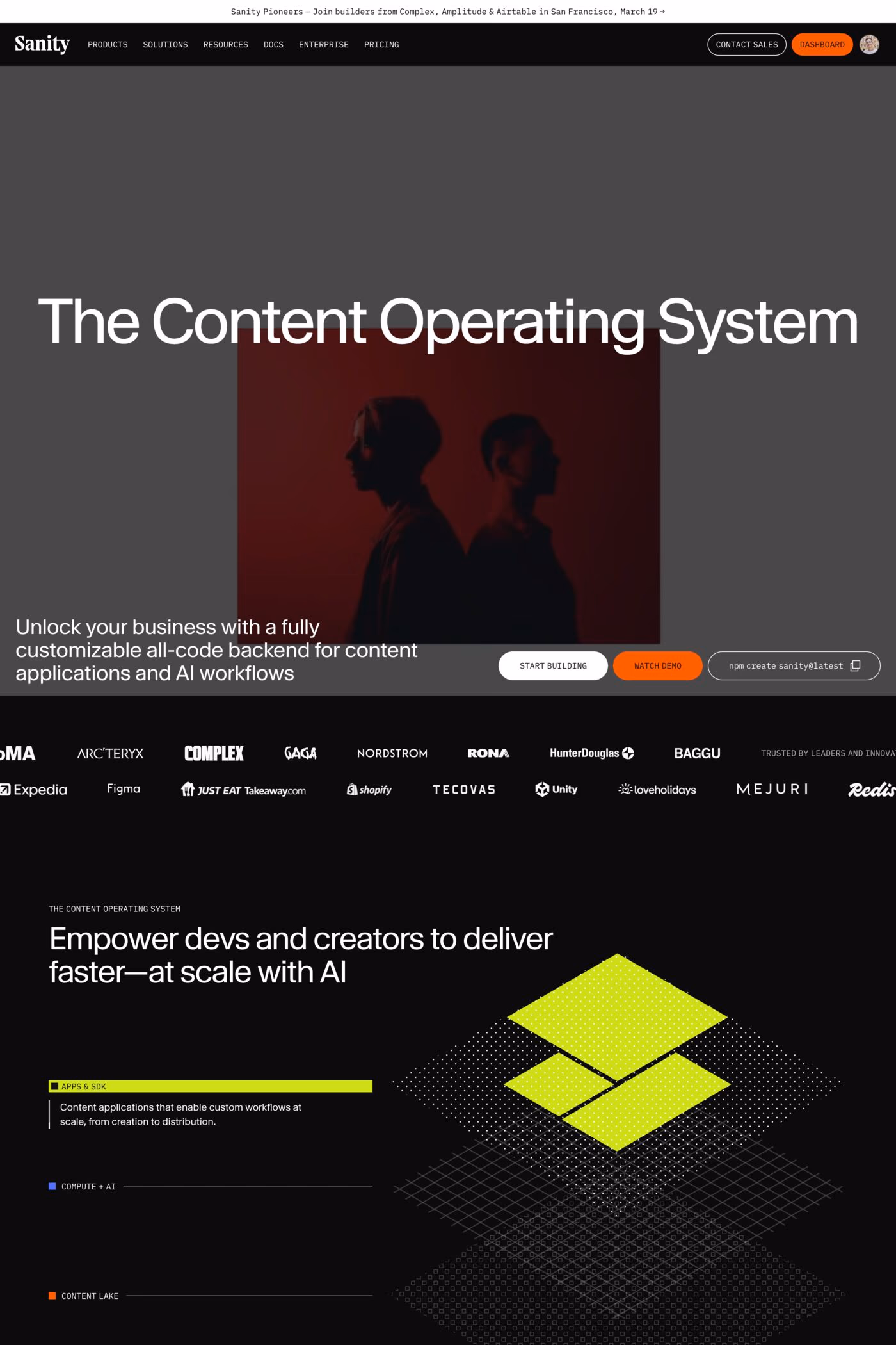 Sanity desktop screenshot