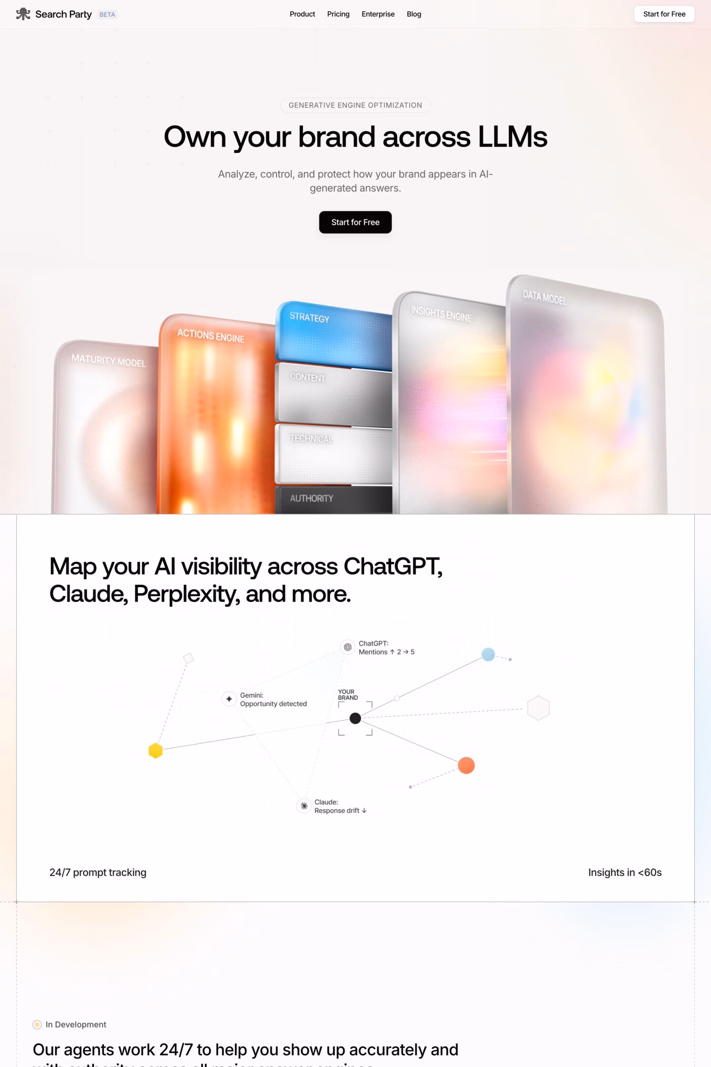 Search Party desktop screenshot