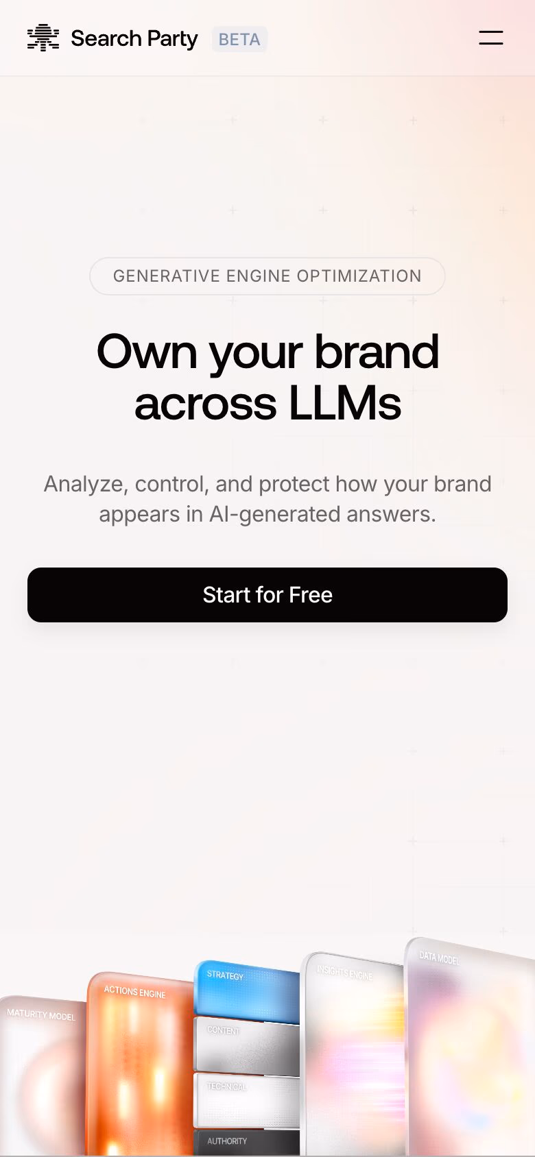 Search Party mobile screenshot