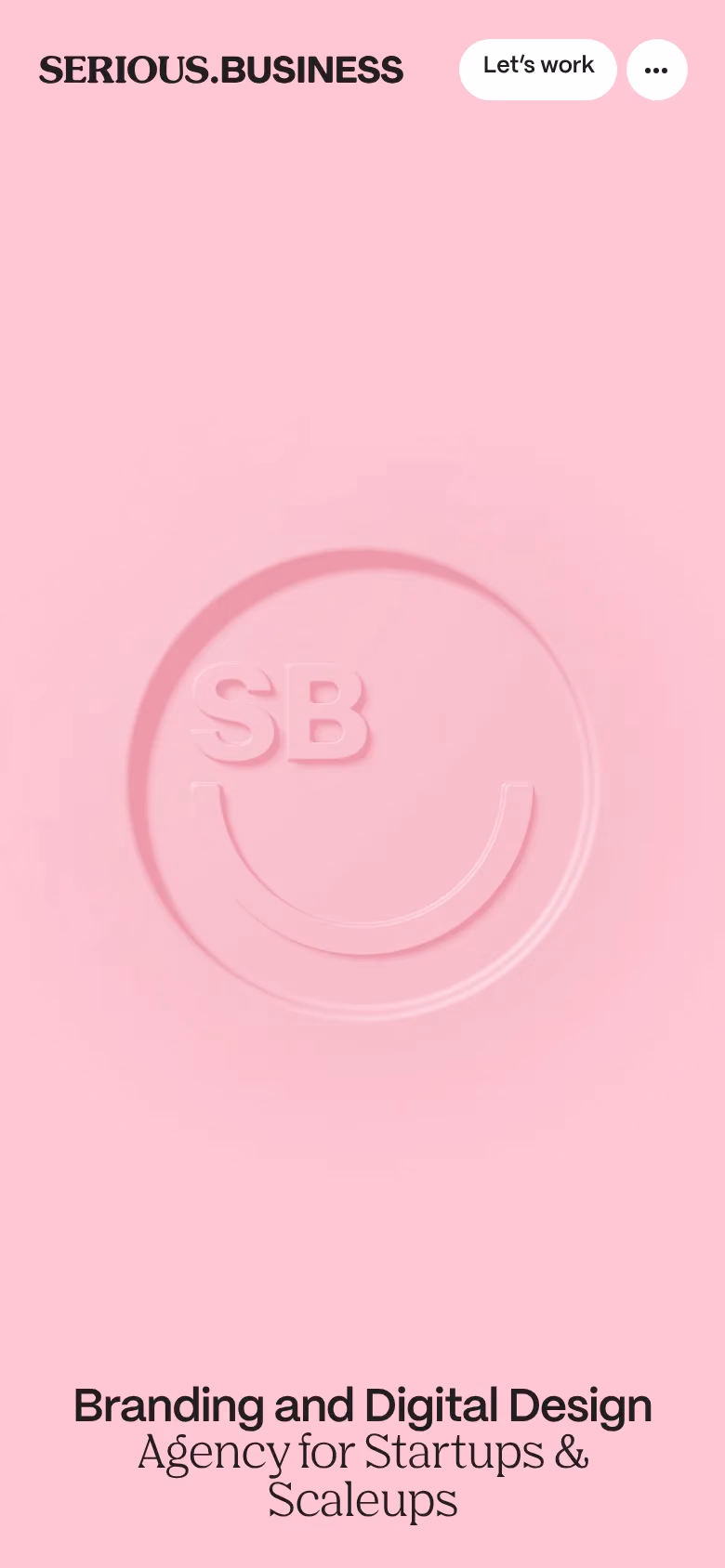 SERIOUS.BUSINESS mobile screenshot