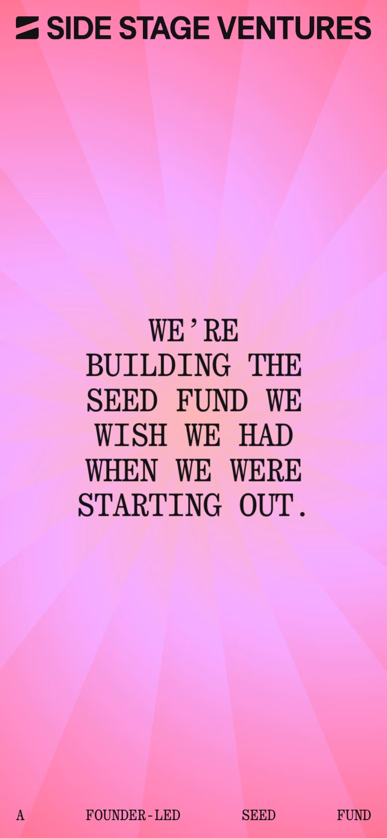 Sidestage mobile screenshot