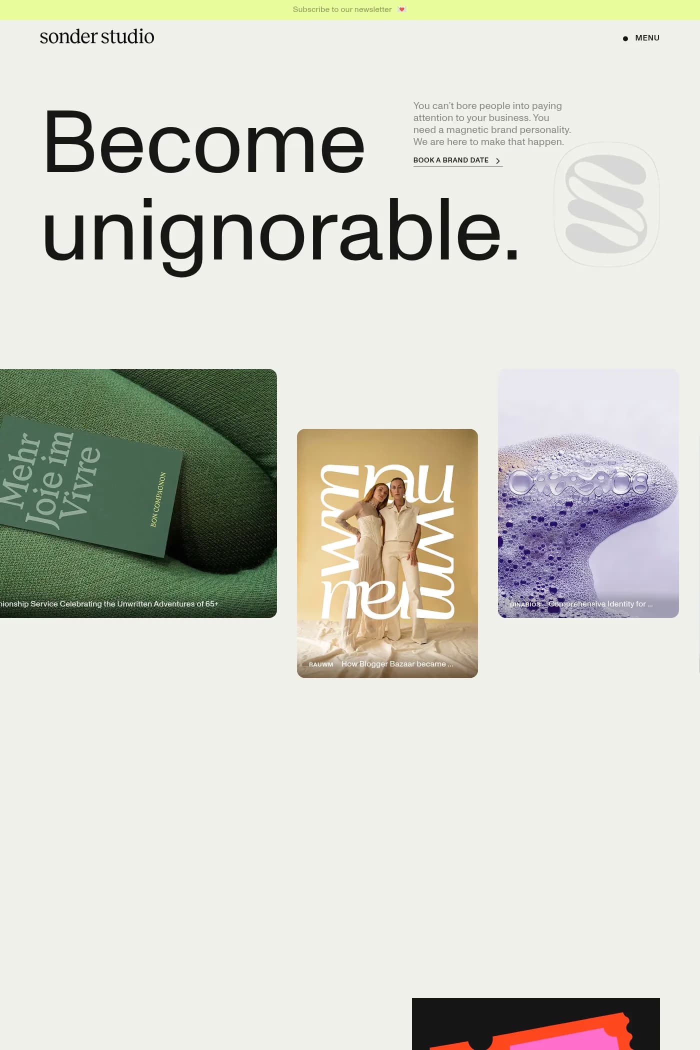 Sonder Studio desktop screenshot