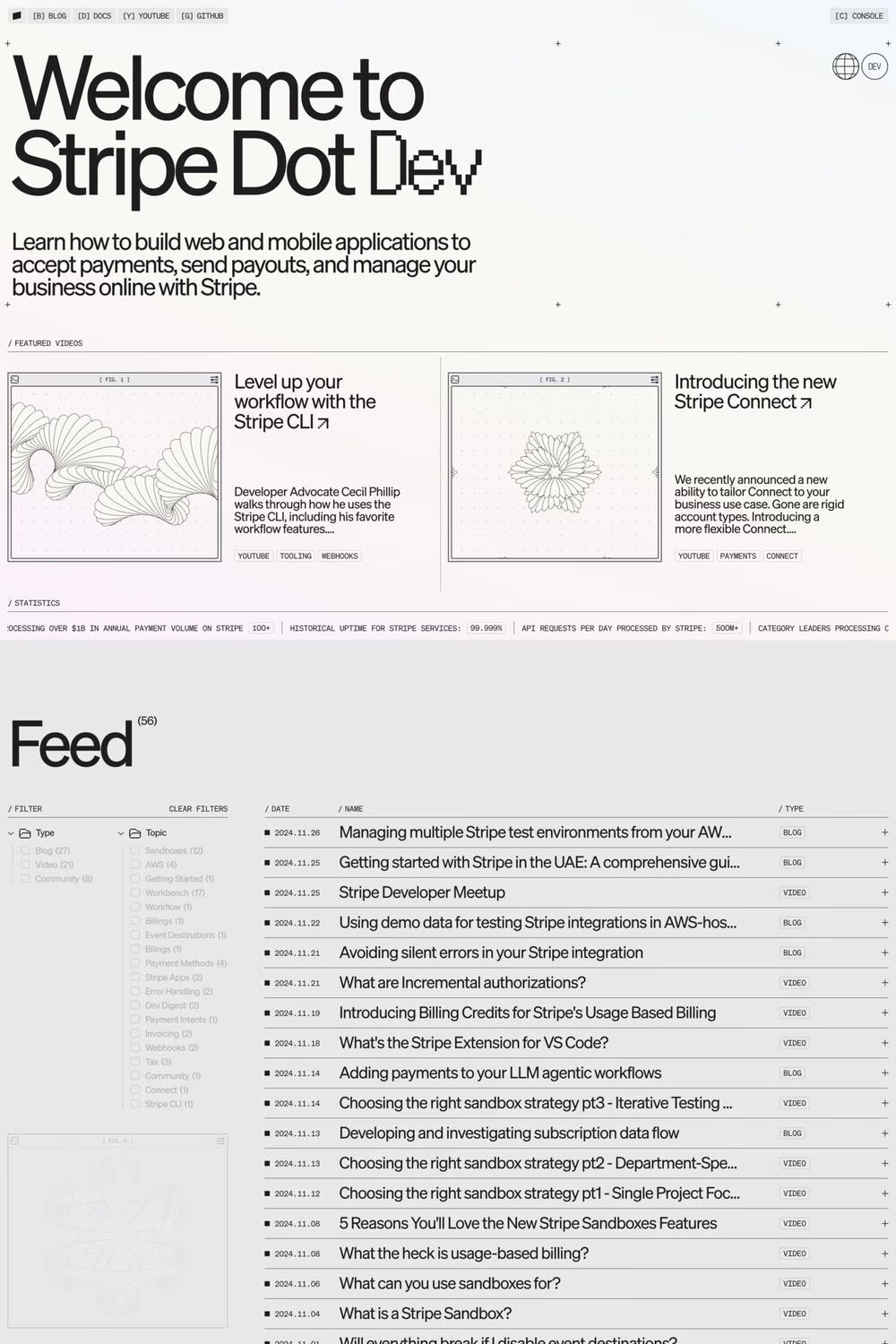 Stripe Dev desktop screenshot