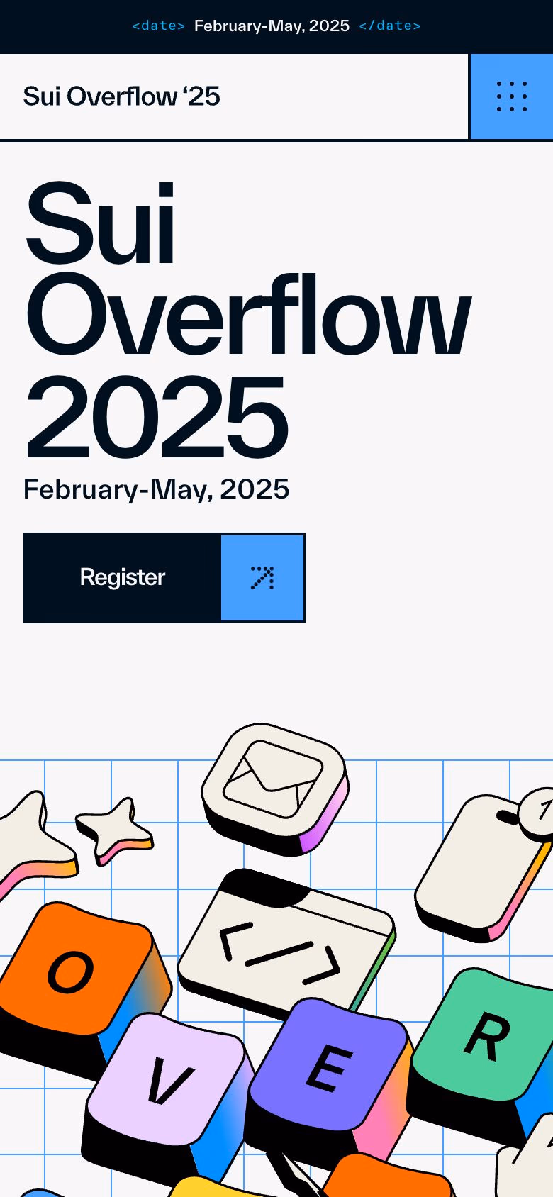 Sui Overflow 2025 mobile screenshot
