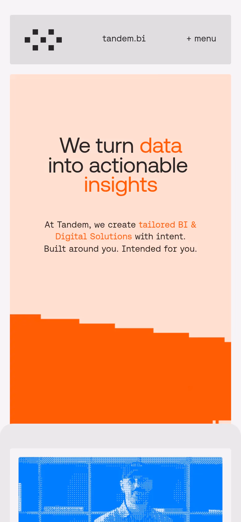 Tandem.bi mobile screenshot