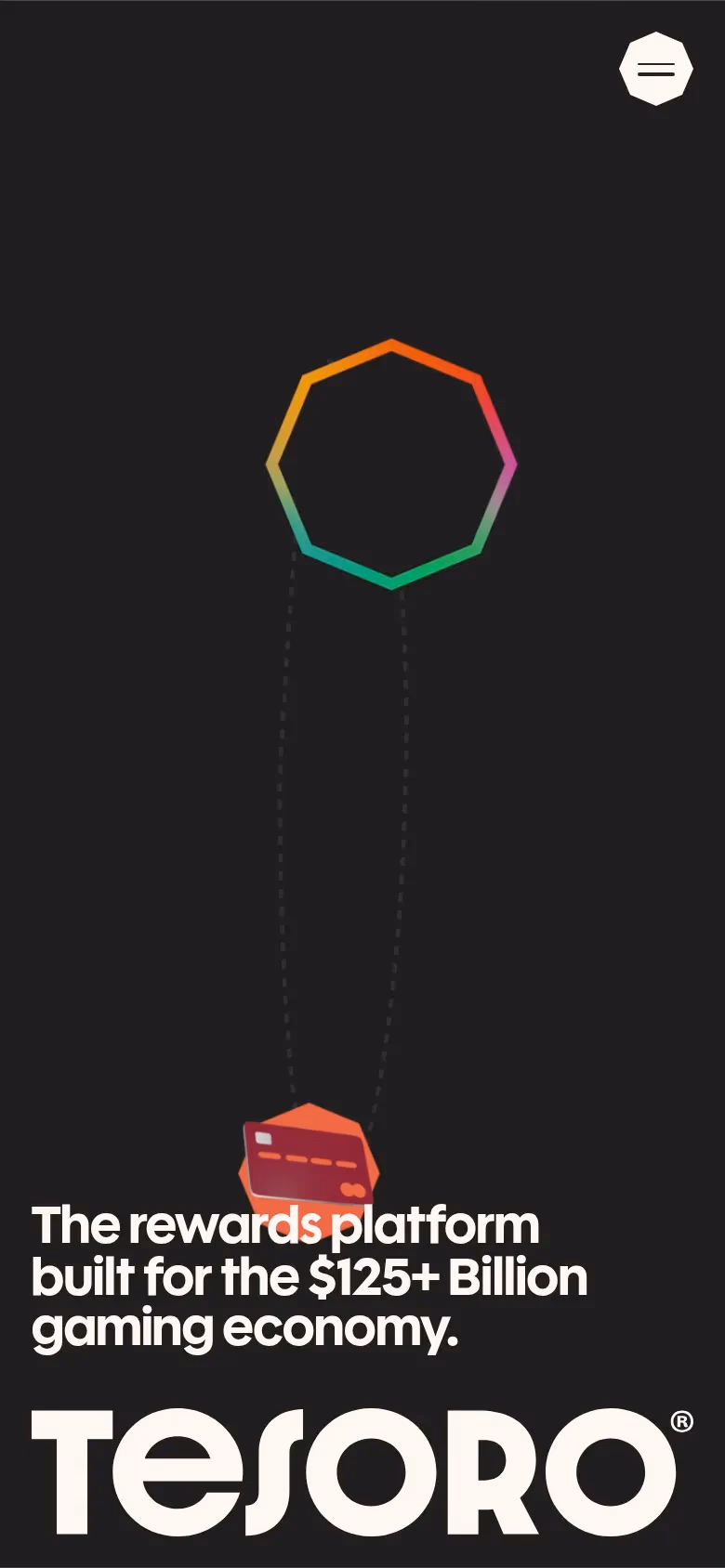 Tesoro mobile screenshot