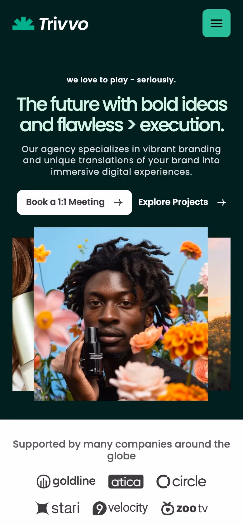 Trivvo mobile screenshot