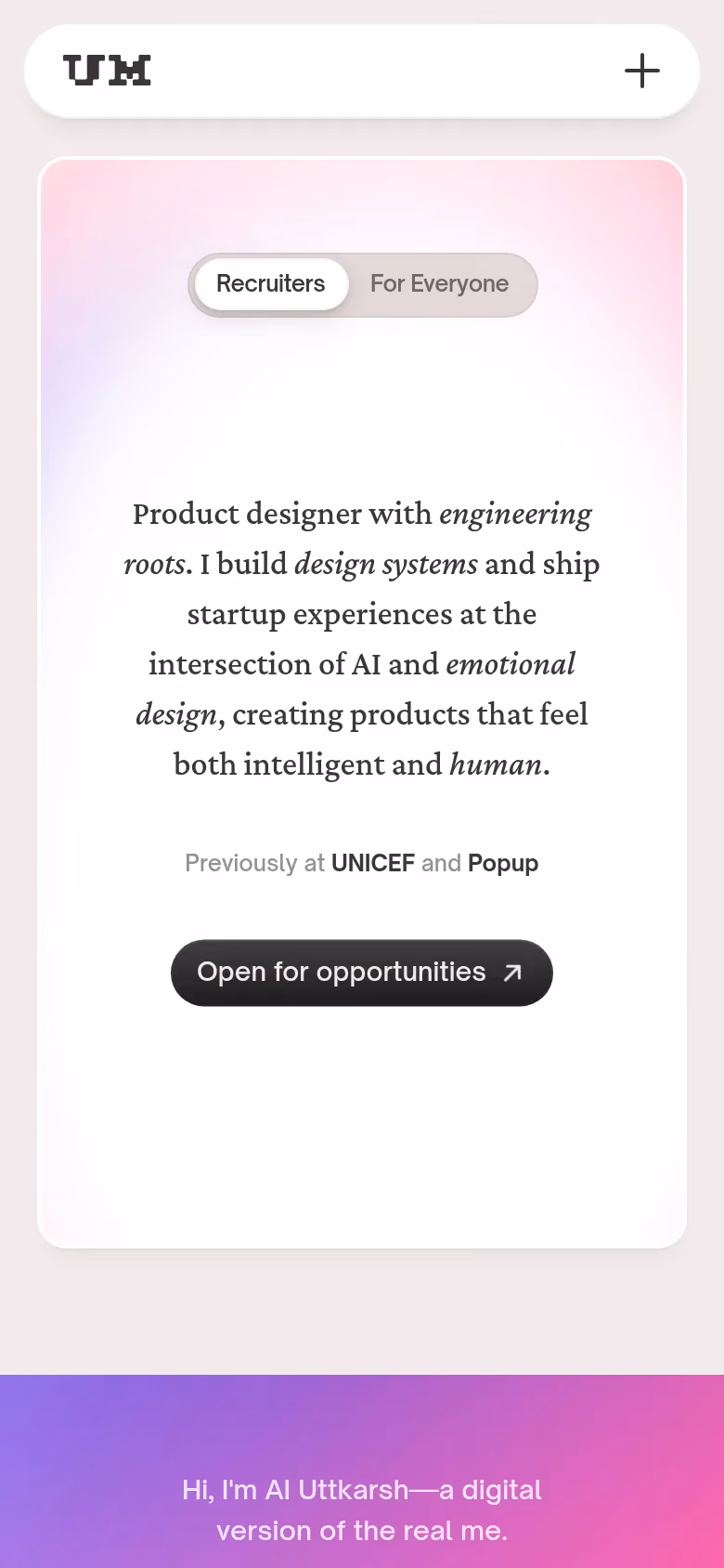 Uttkarsh Mandaknale mobile screenshot