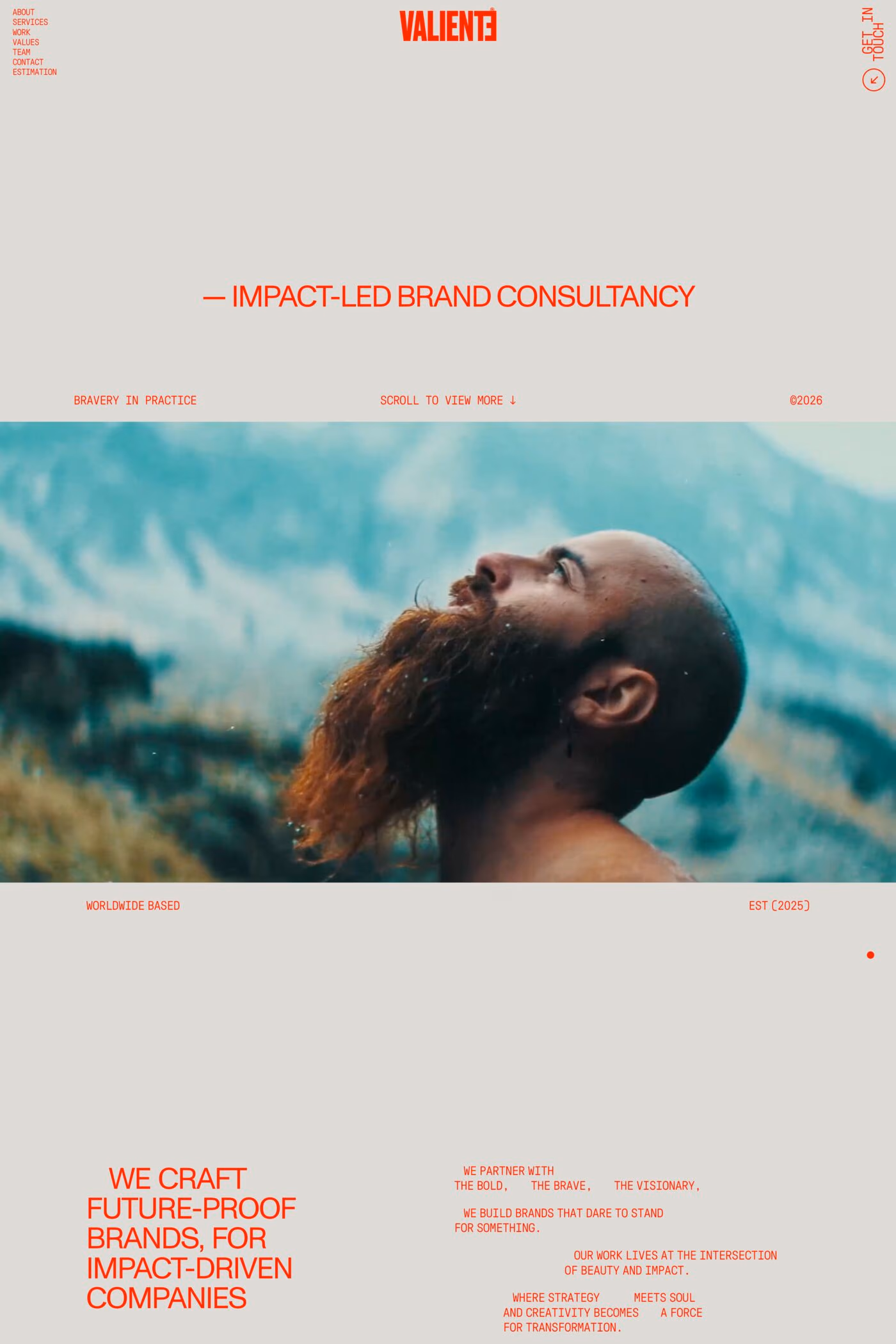 VALIENTE® desktop screenshot