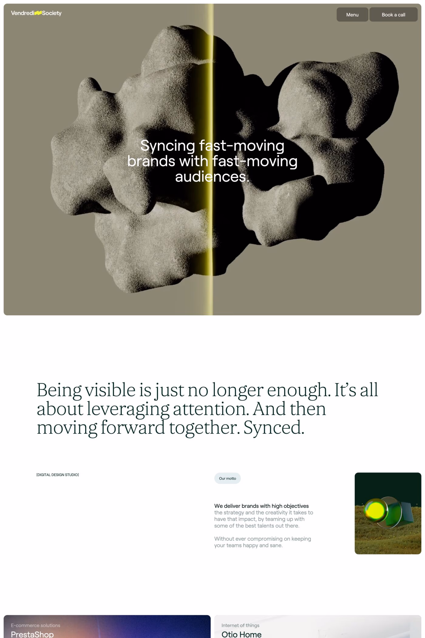 Vendredi Society desktop screenshot