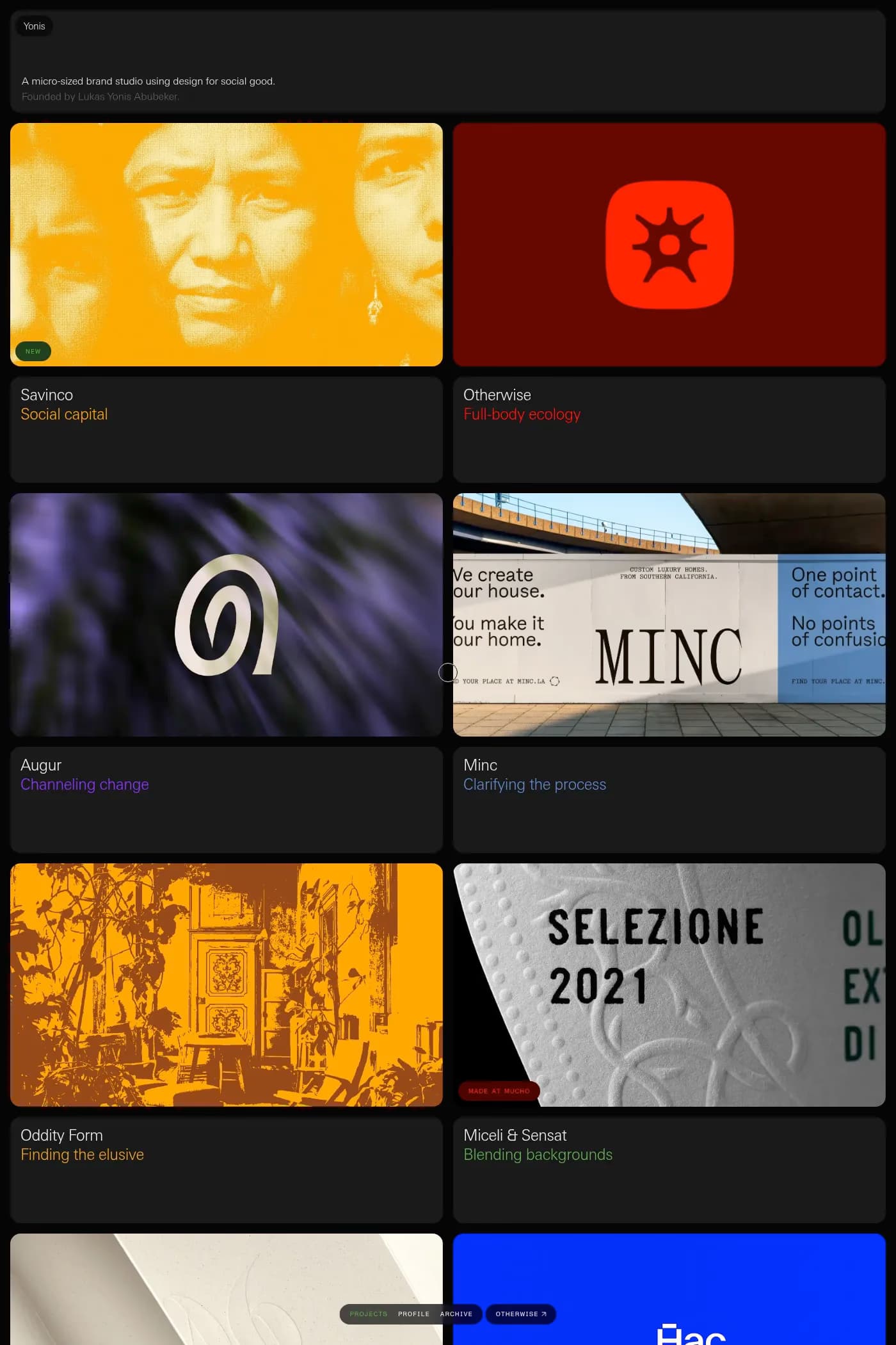 Yonis desktop screenshot