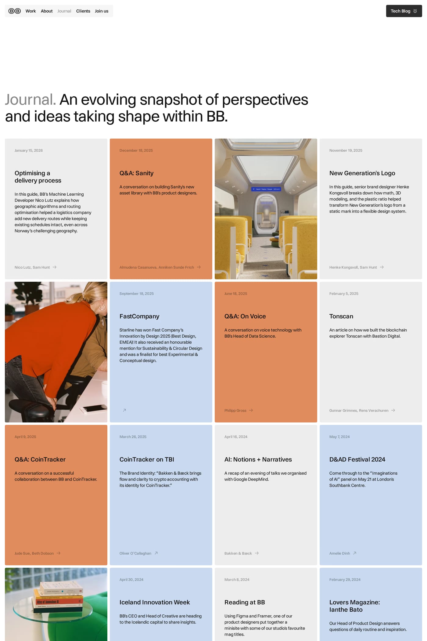 Bakken & Bæck blog page