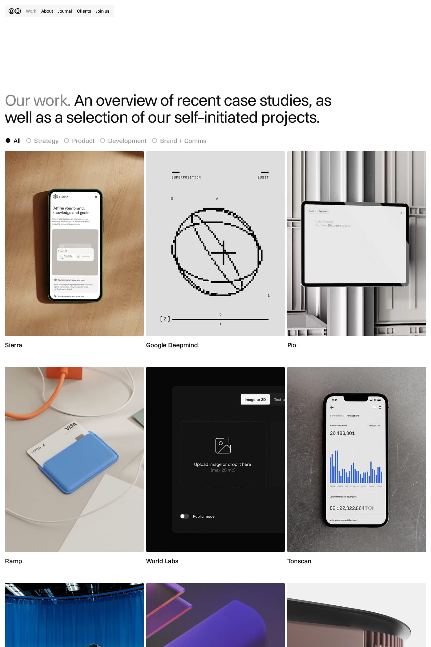 Bakken & Bæck work page