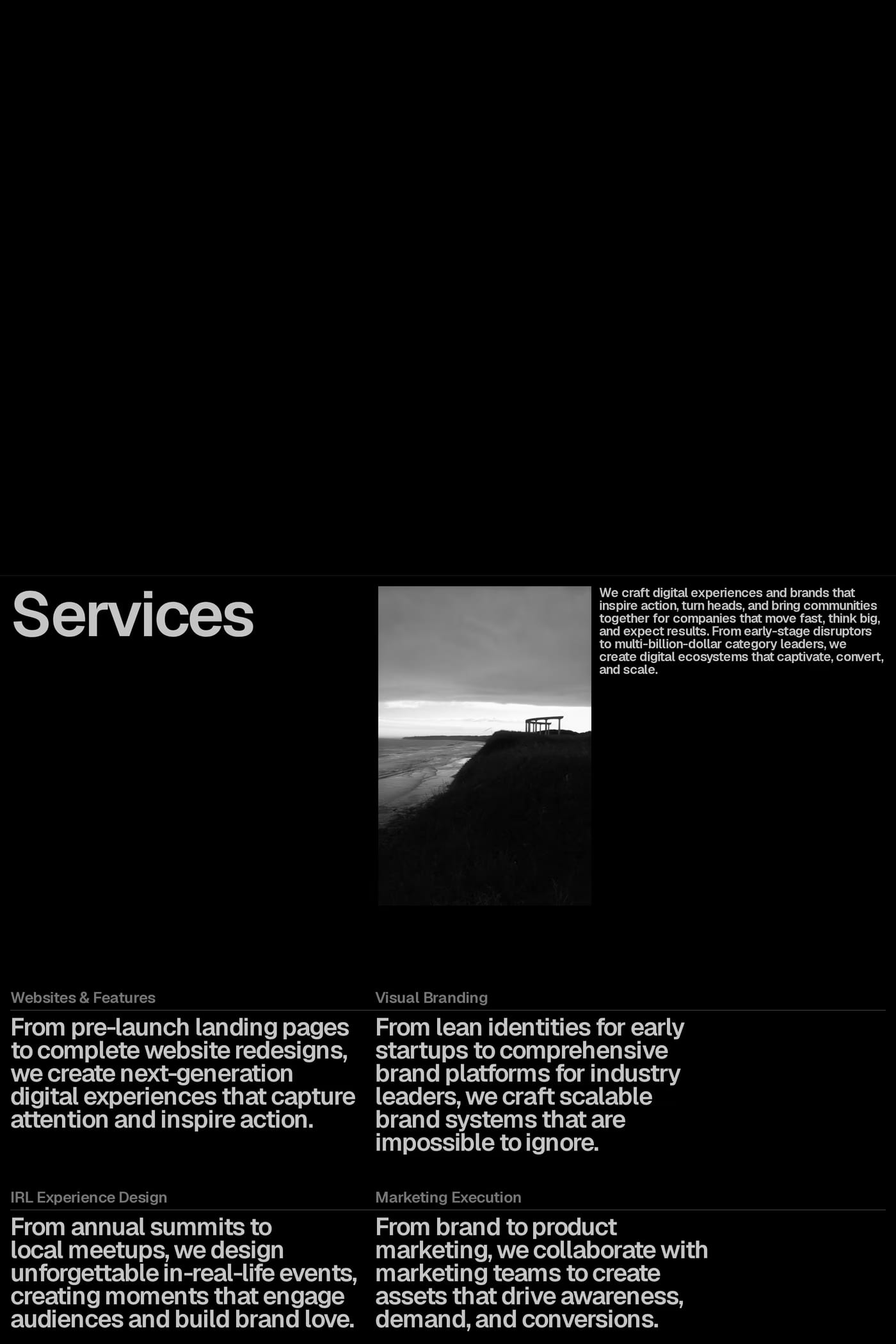 basement.studio — screenshot of the about page