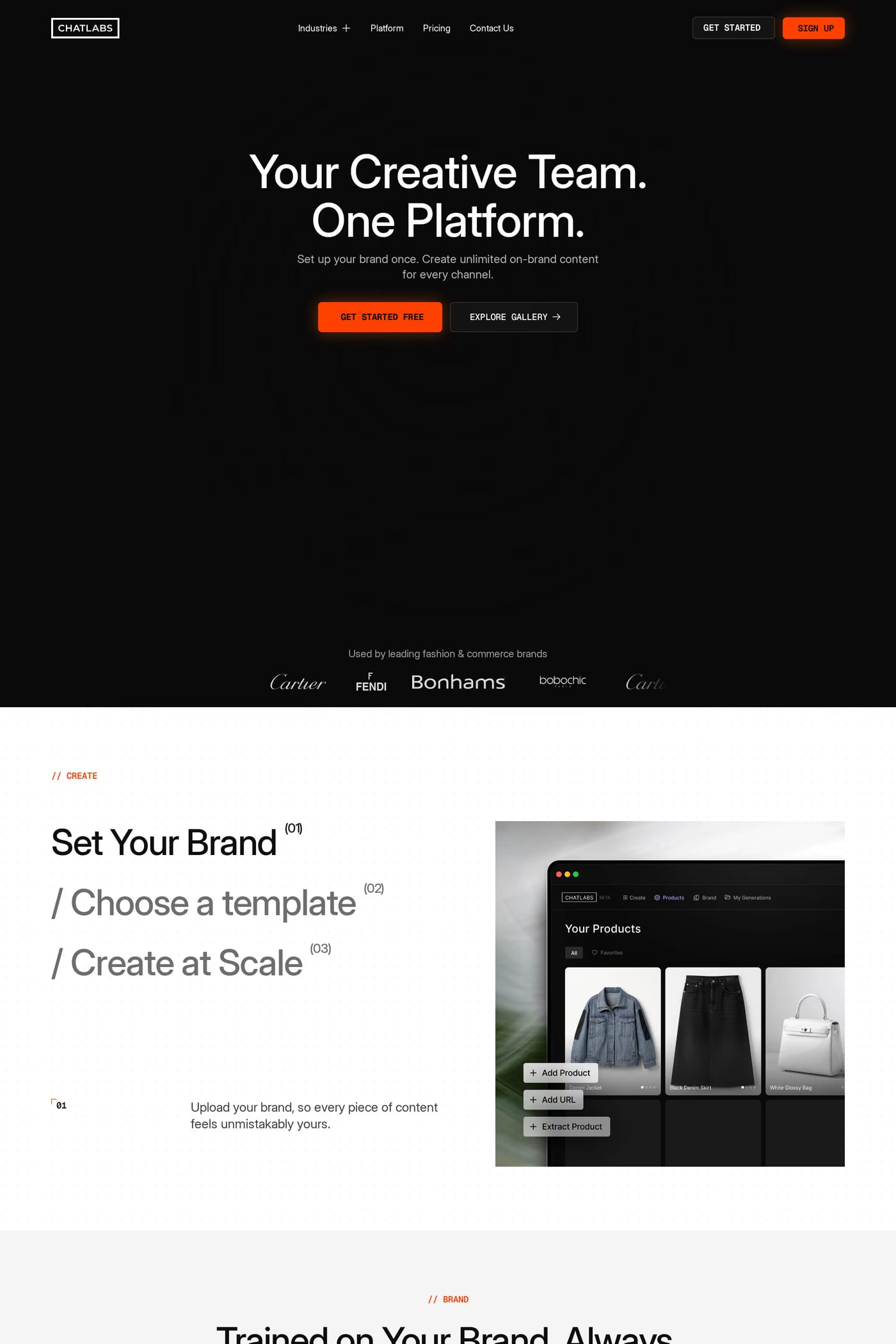 ChatLabs features page