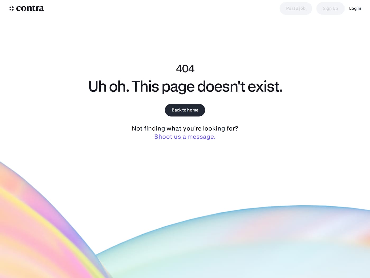 Contra 404 page