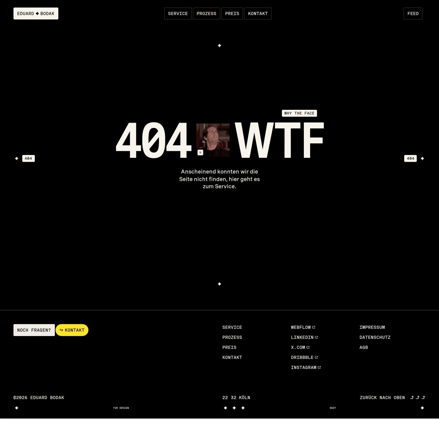 Eduard Bodak 404 page