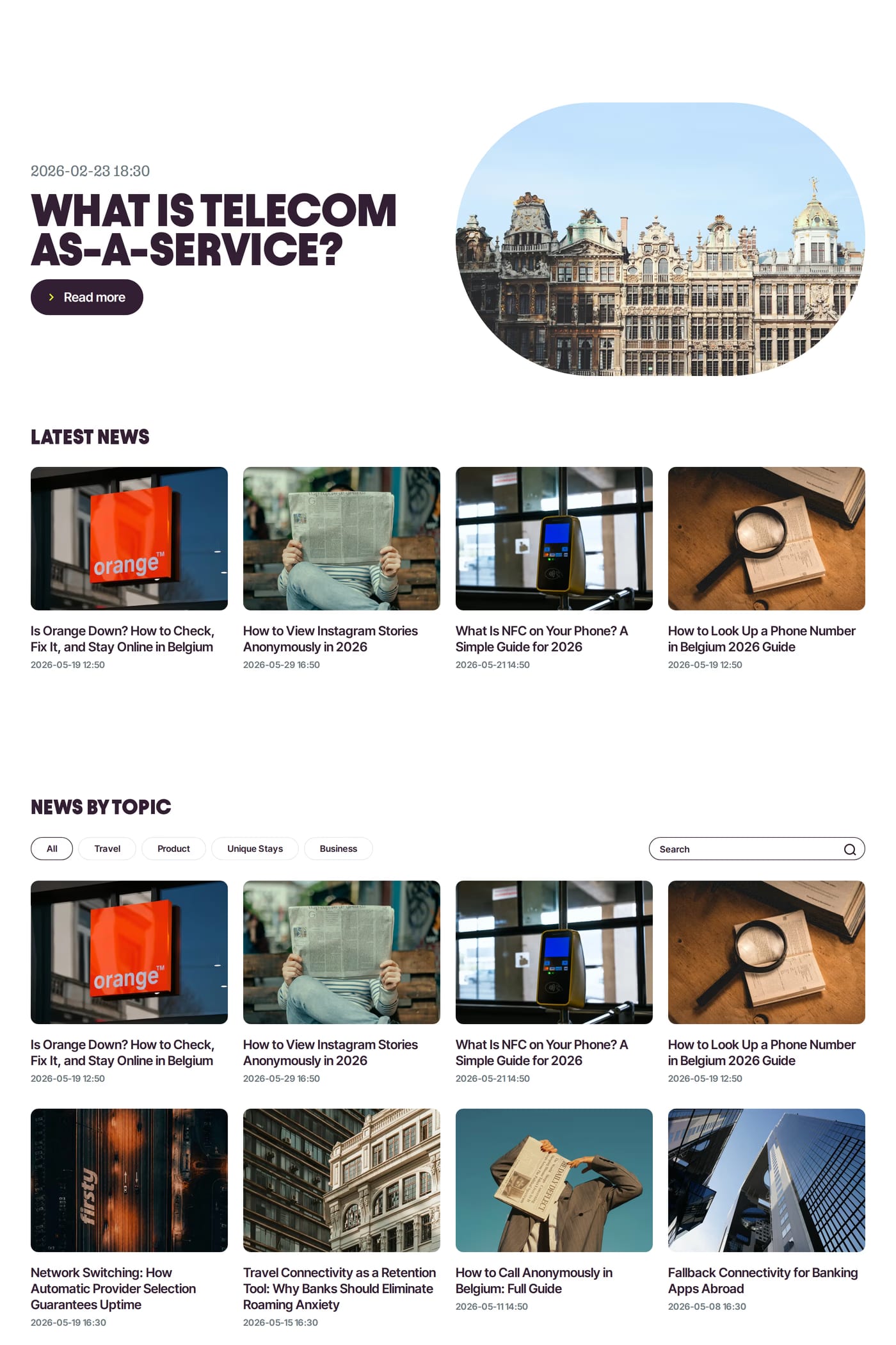 Firsty blog page