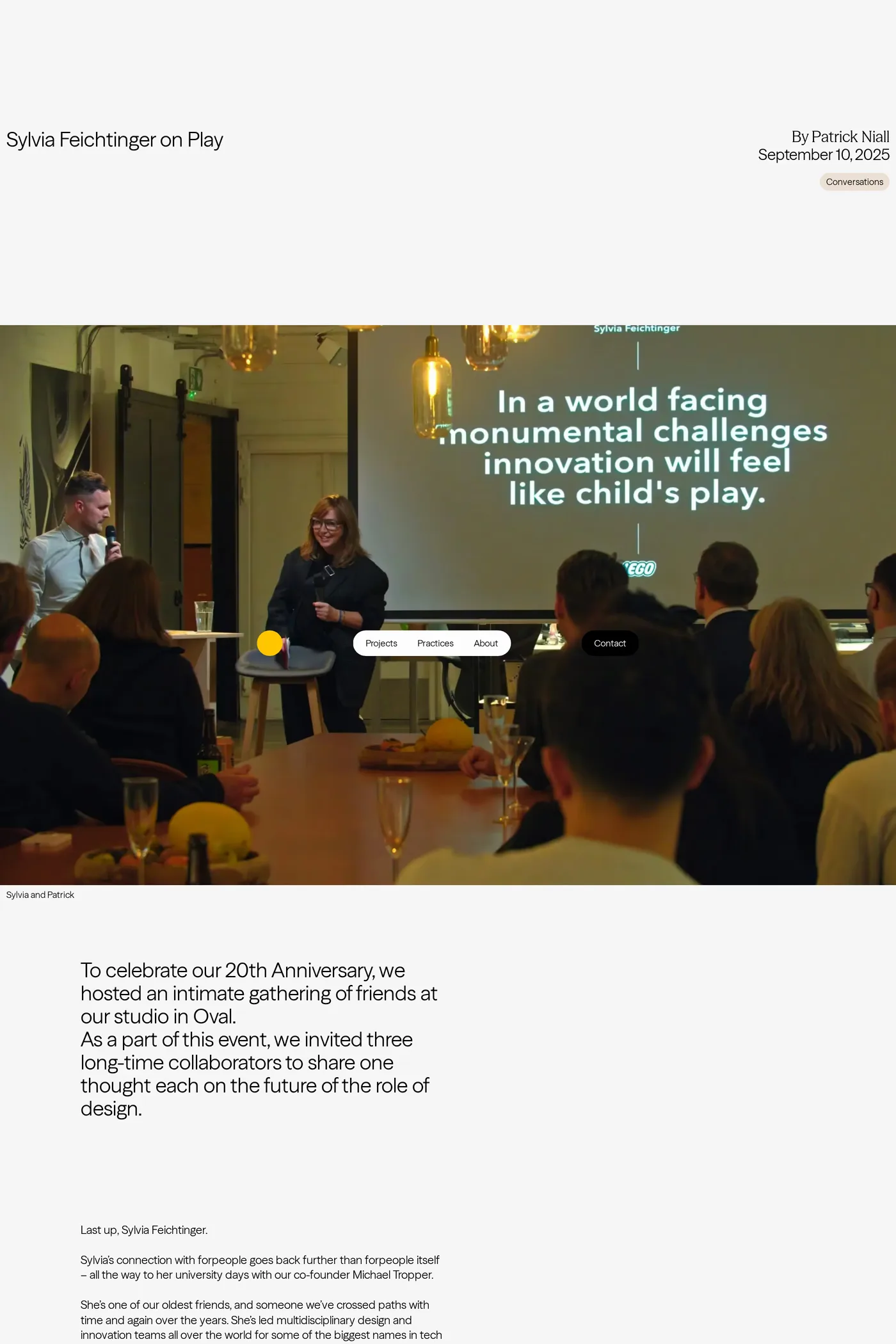 forpeople — screenshot of the blog page