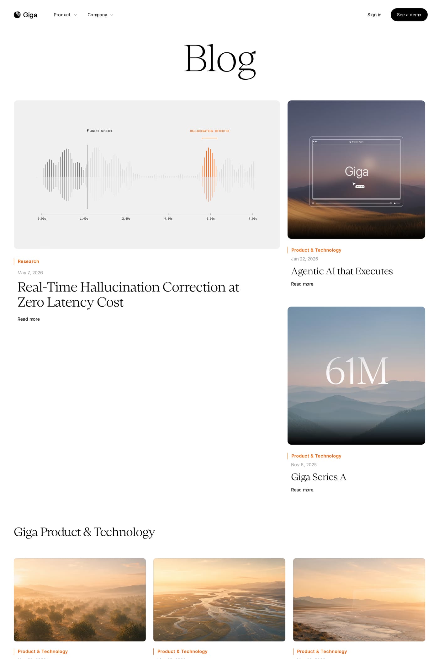 Giga blog page