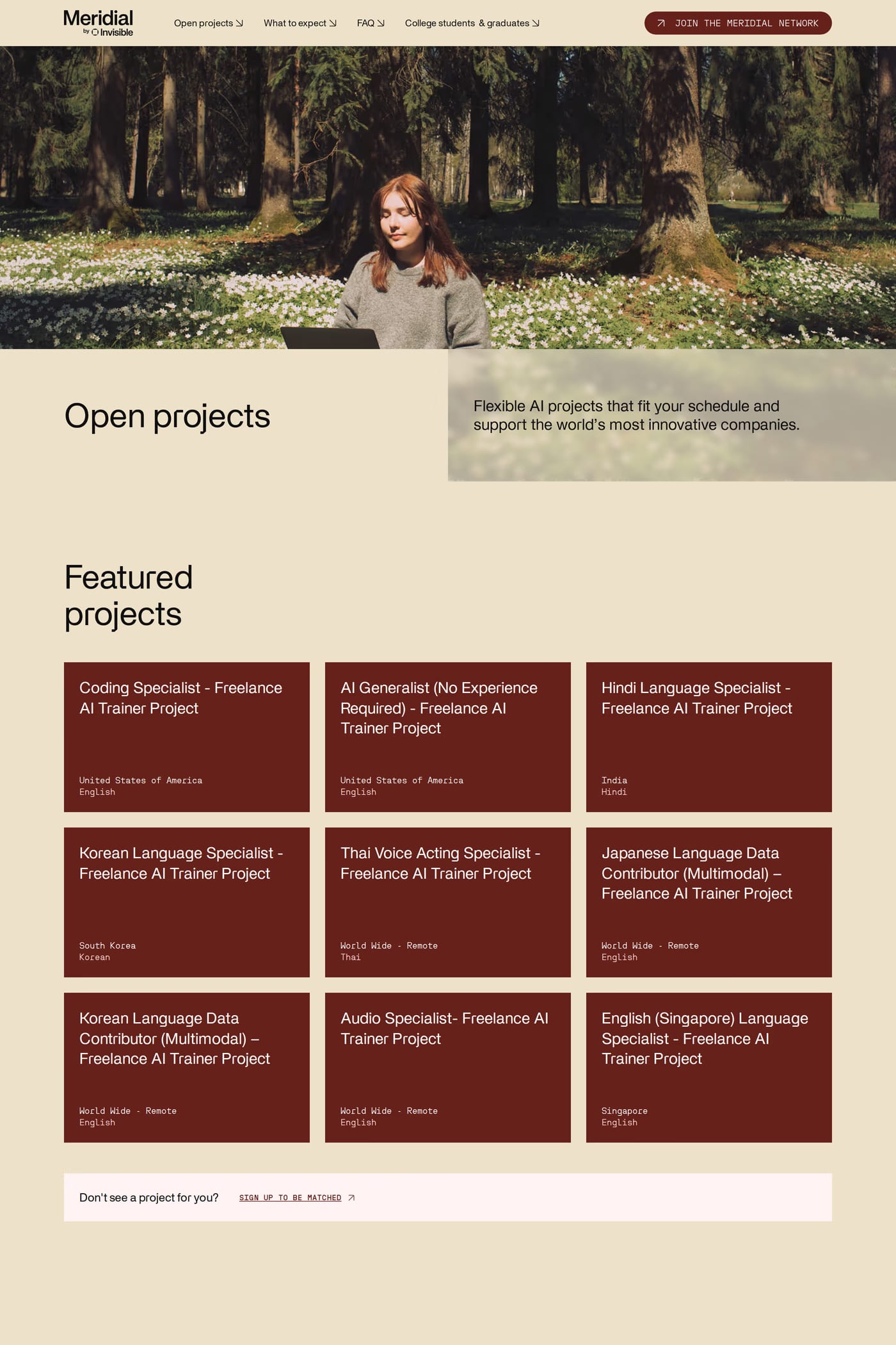 Invisible Technologies careers page