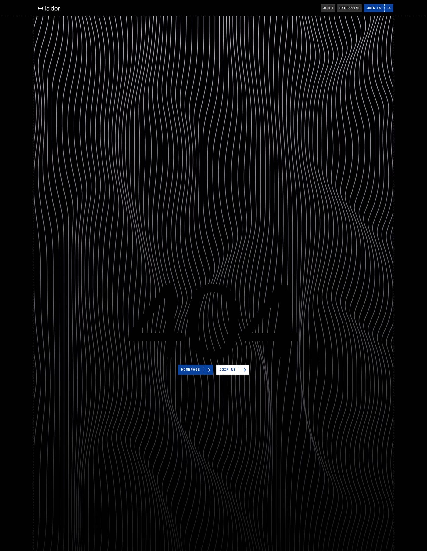 Isidor 404 page