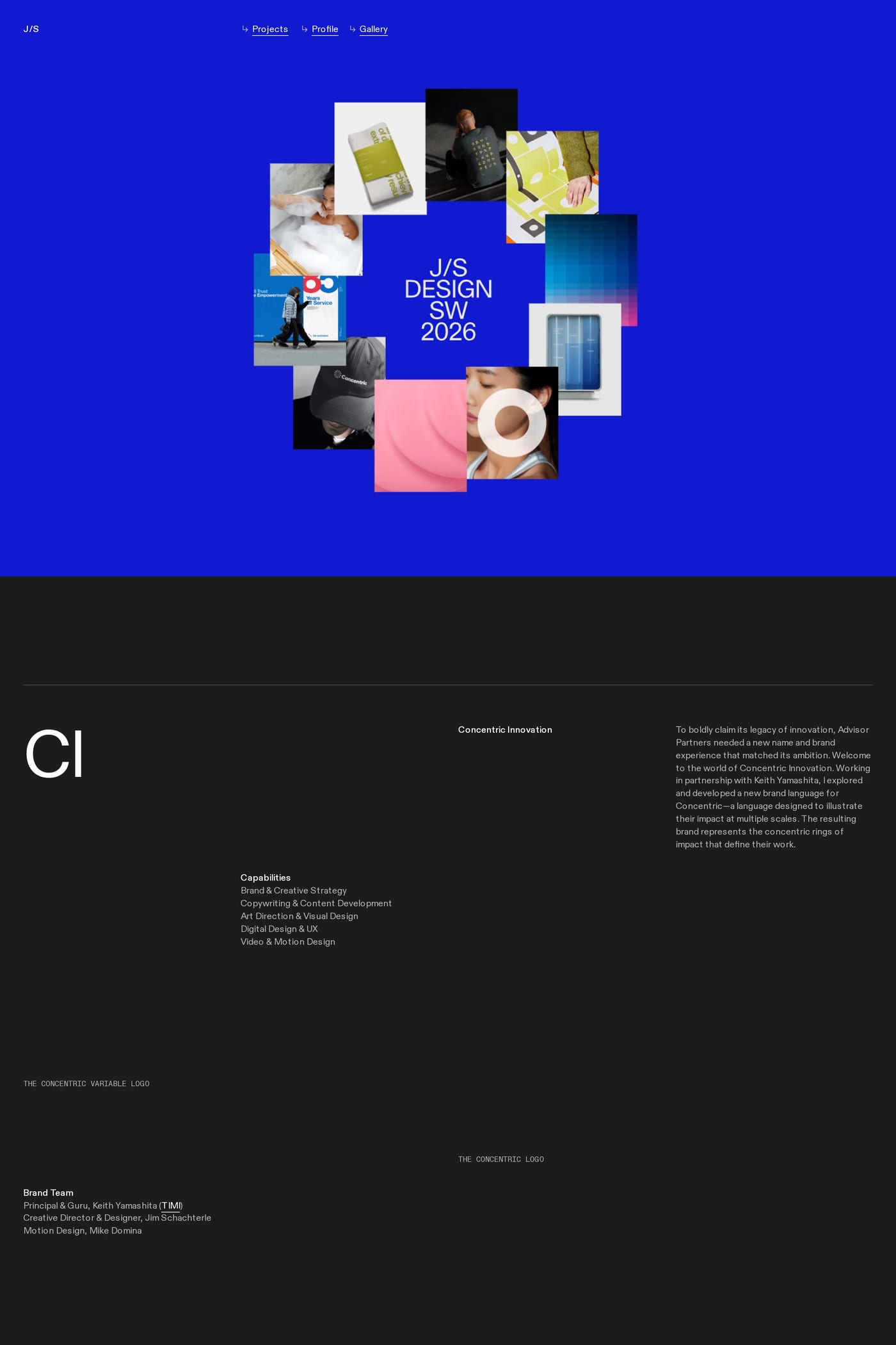 Jim Schachterle — screenshot of the work page