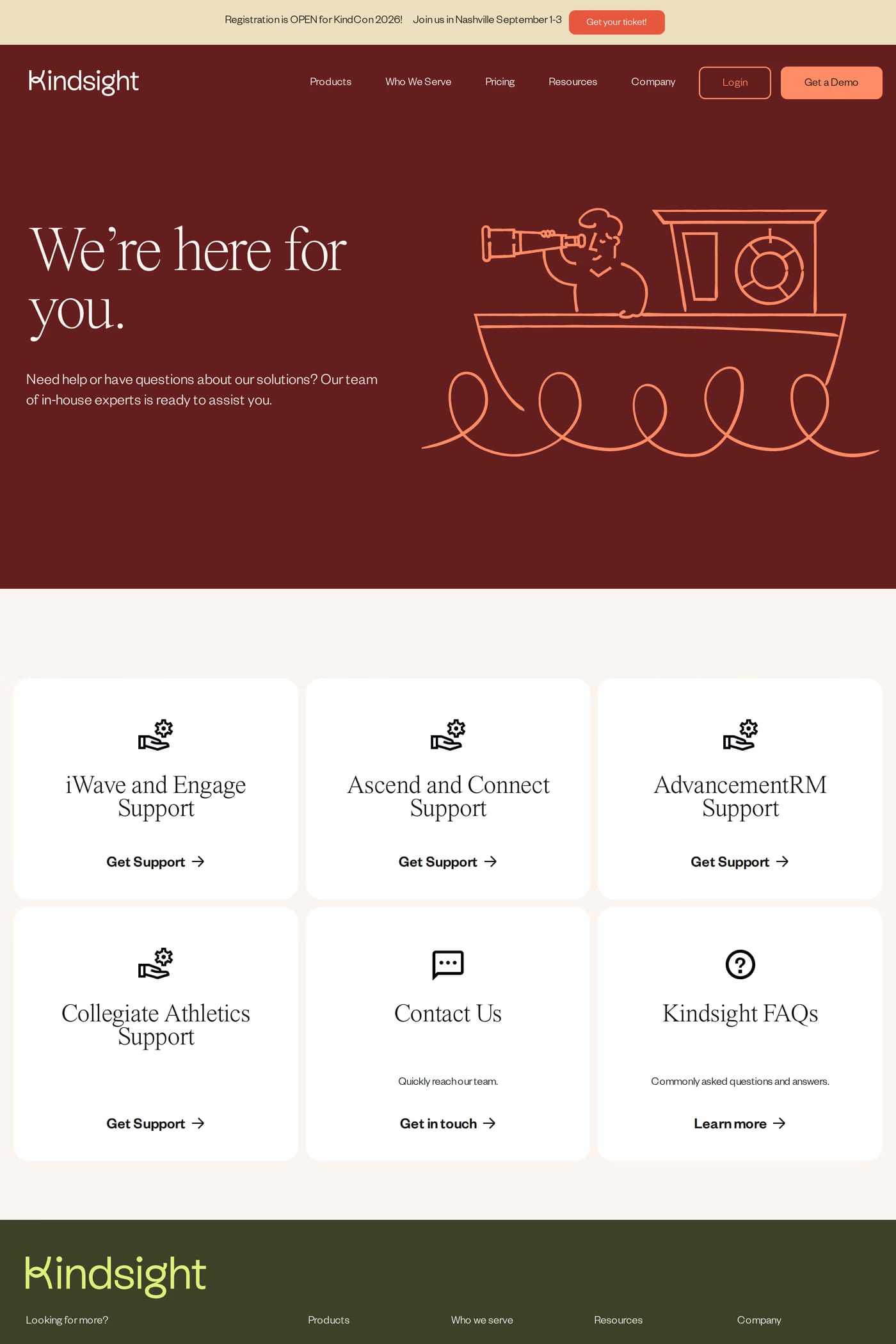 Kindsight docs page