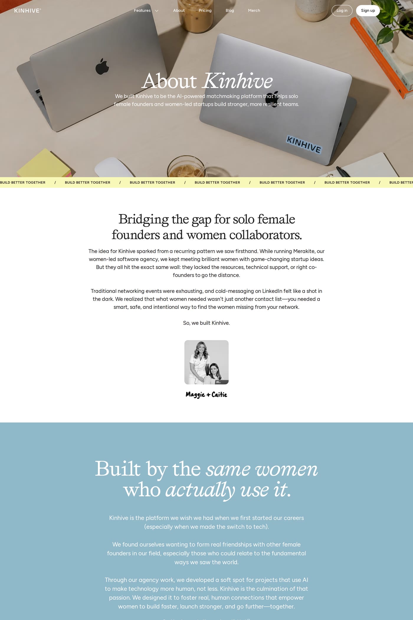 Kinhive about page