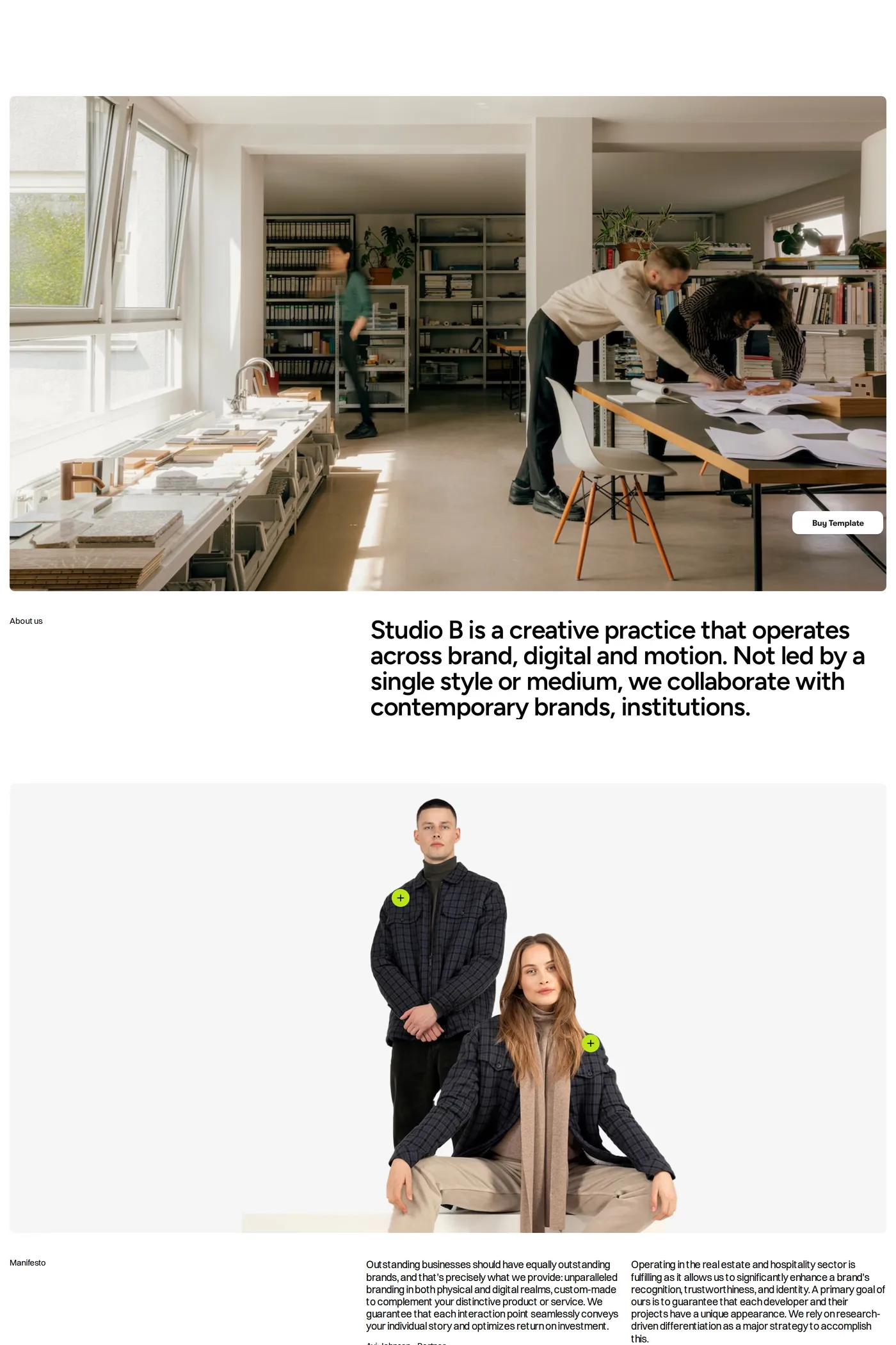 Lorenzo Cabra — screenshot of the about page