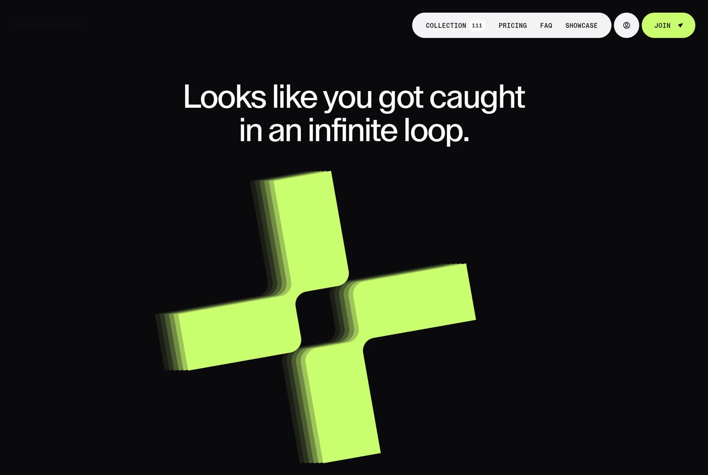 Made With Gsap 404 page