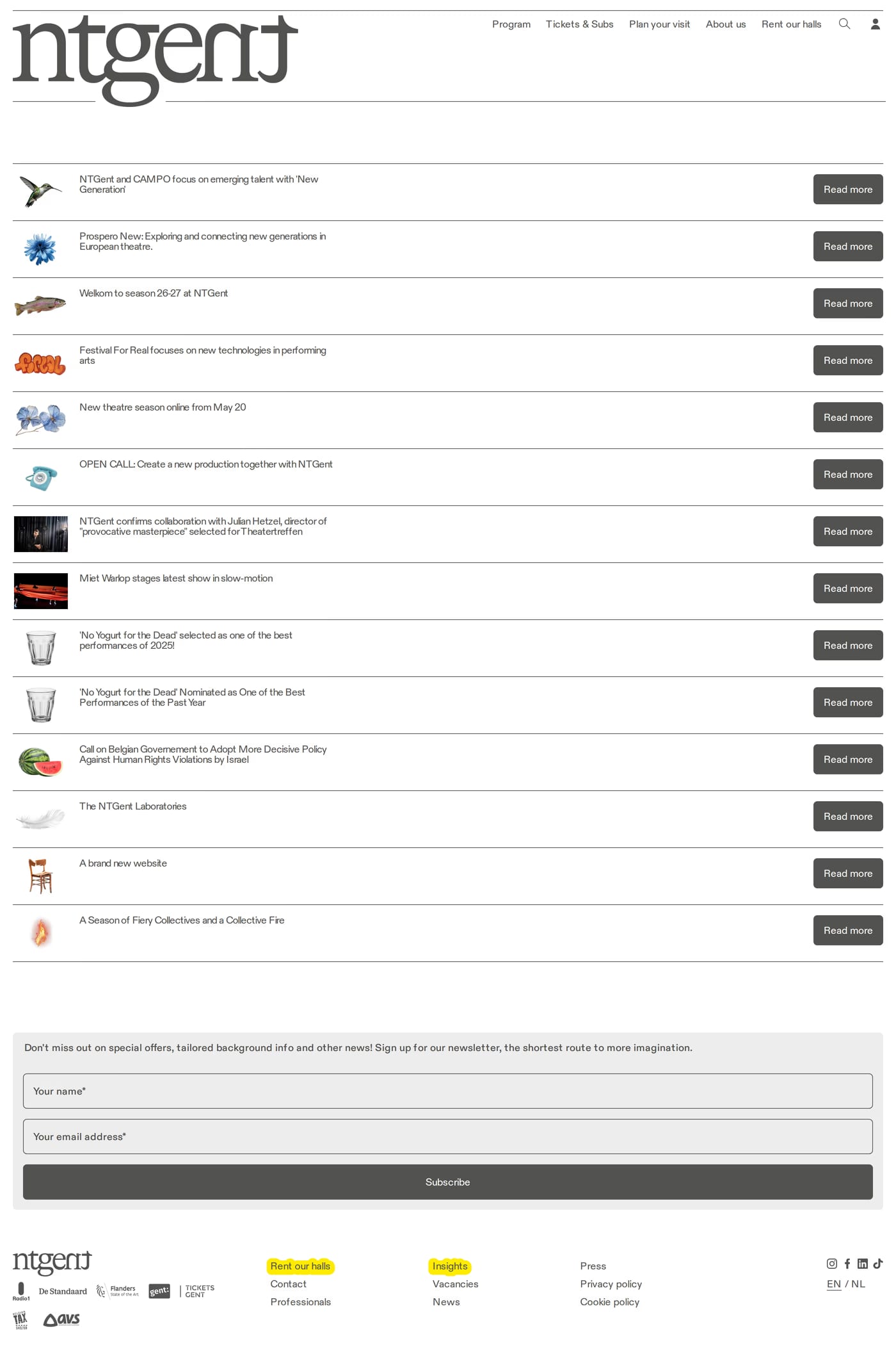 NTGent blog page