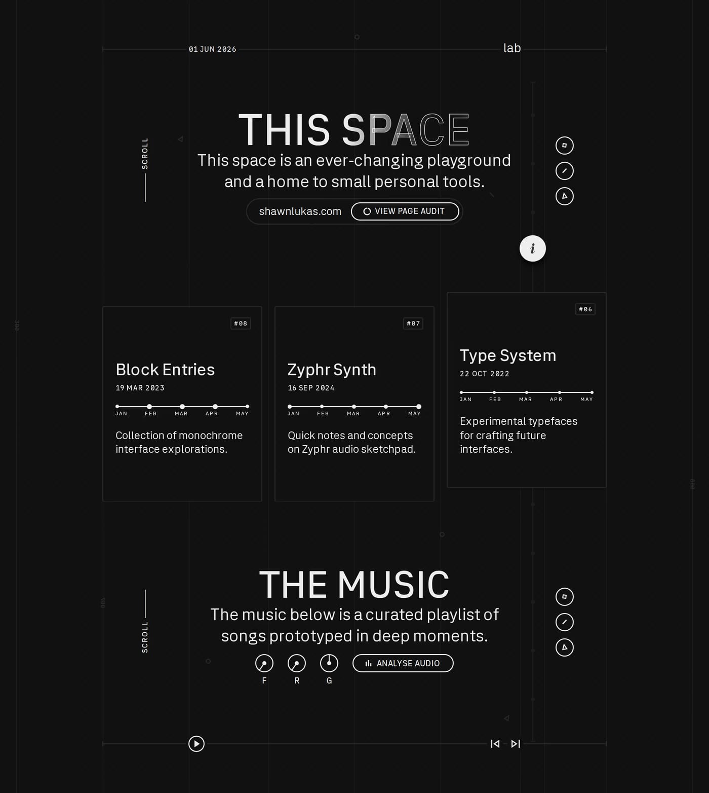 Shawn Lukas — screenshot of the careers page