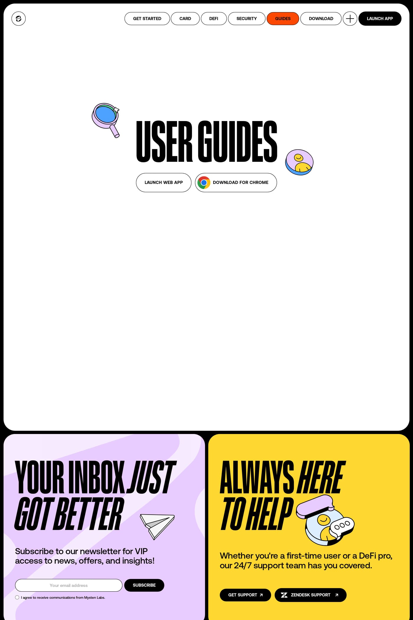 Slush docs page