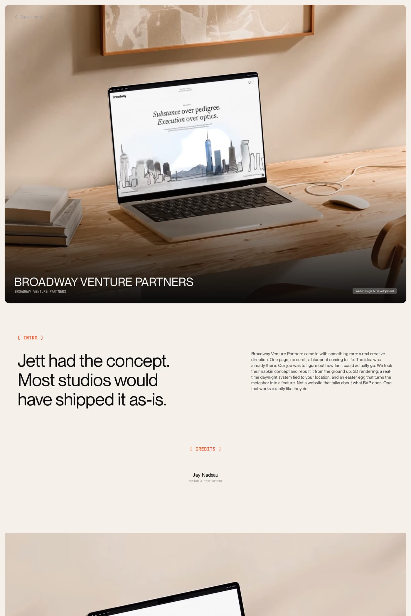 Stōkt Creative Co. case studies page