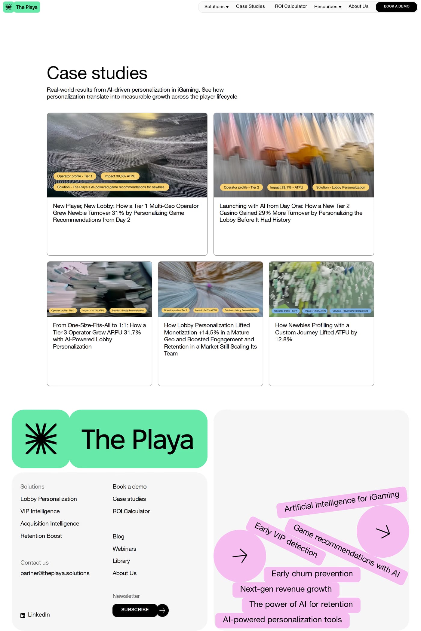 The Playa work page