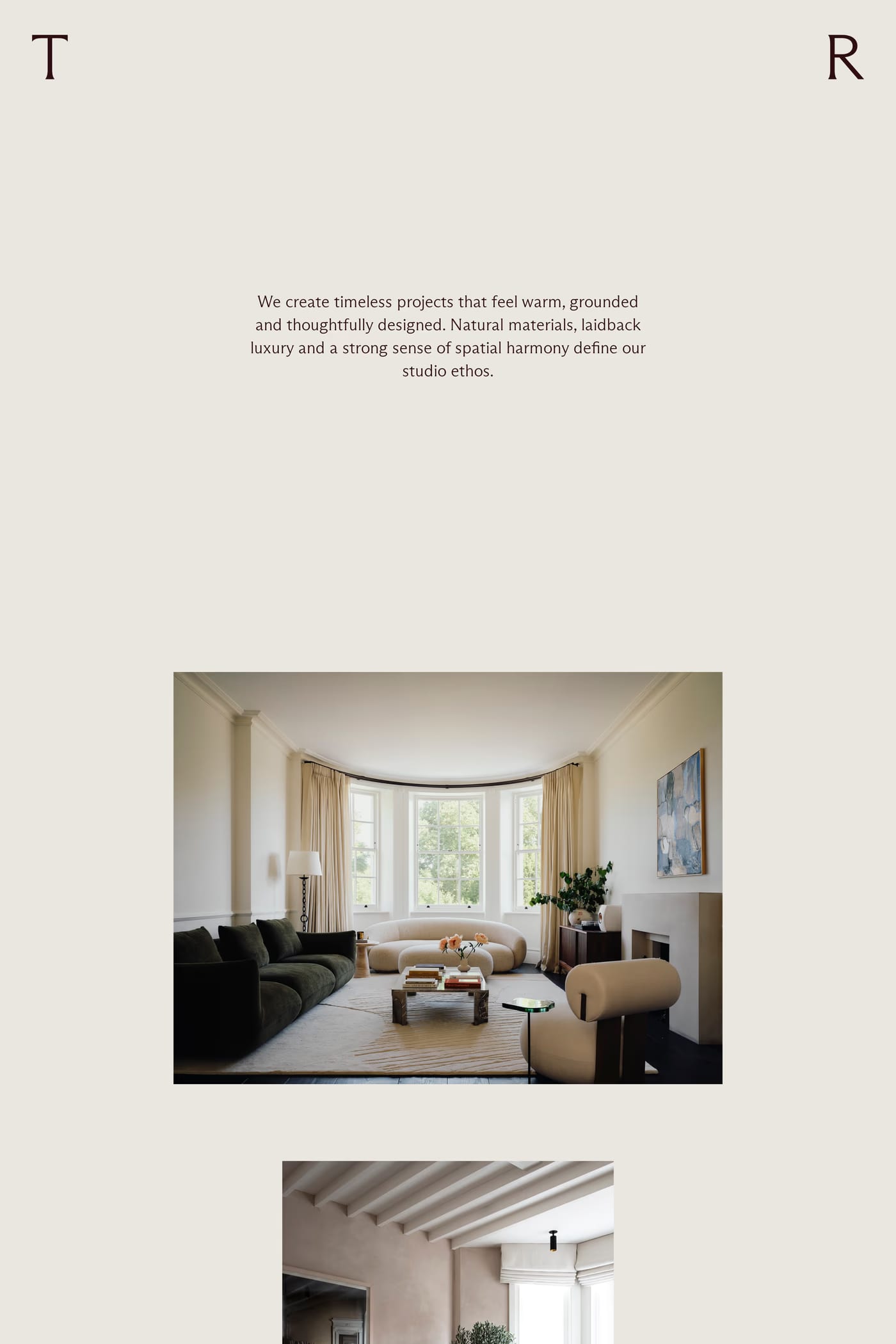 TR Studio work page