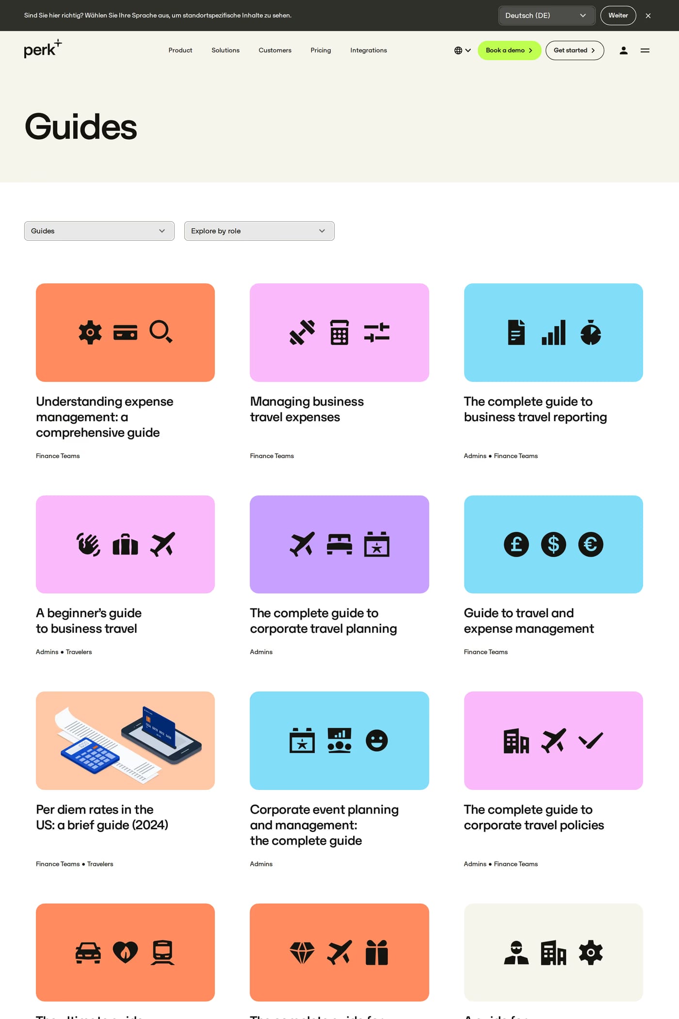 TravelPerk docs page
