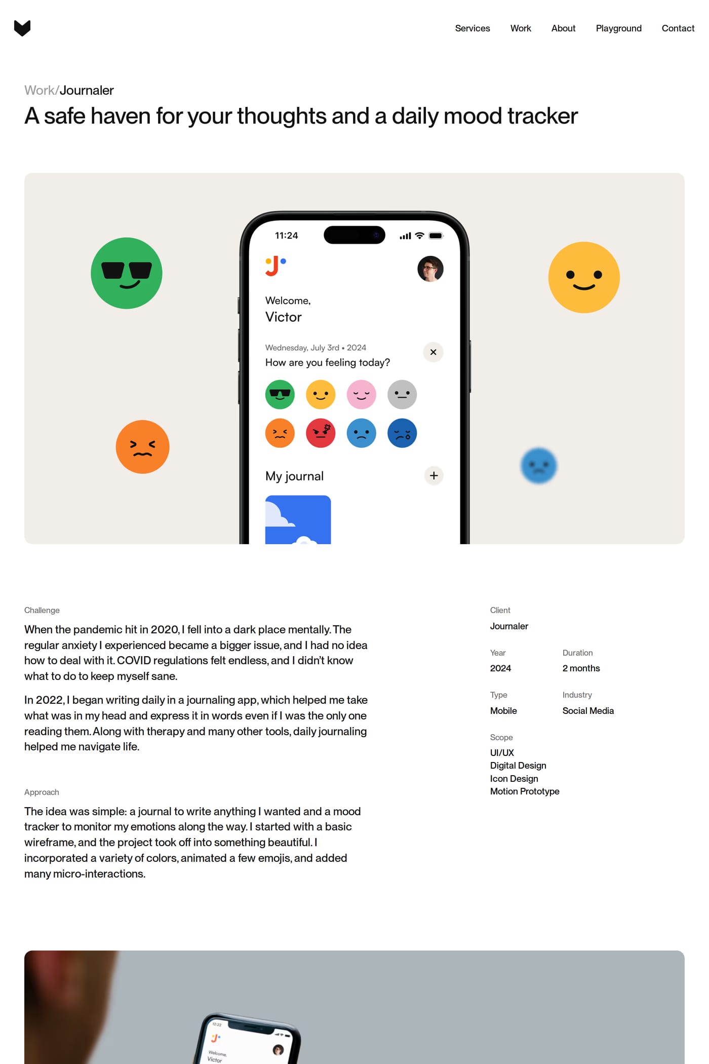 Victor Berbel case studies page
