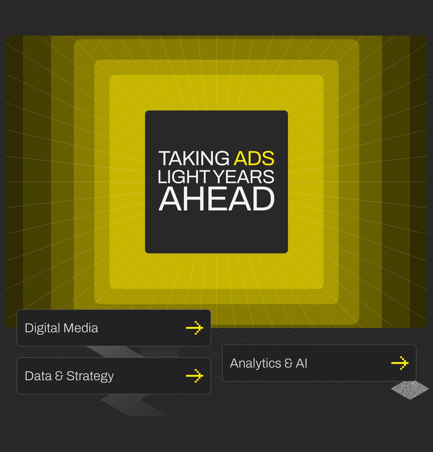 Adnaut — screenshot of the features section
