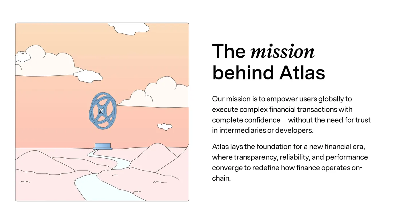 Atlas — screenshot of the about section