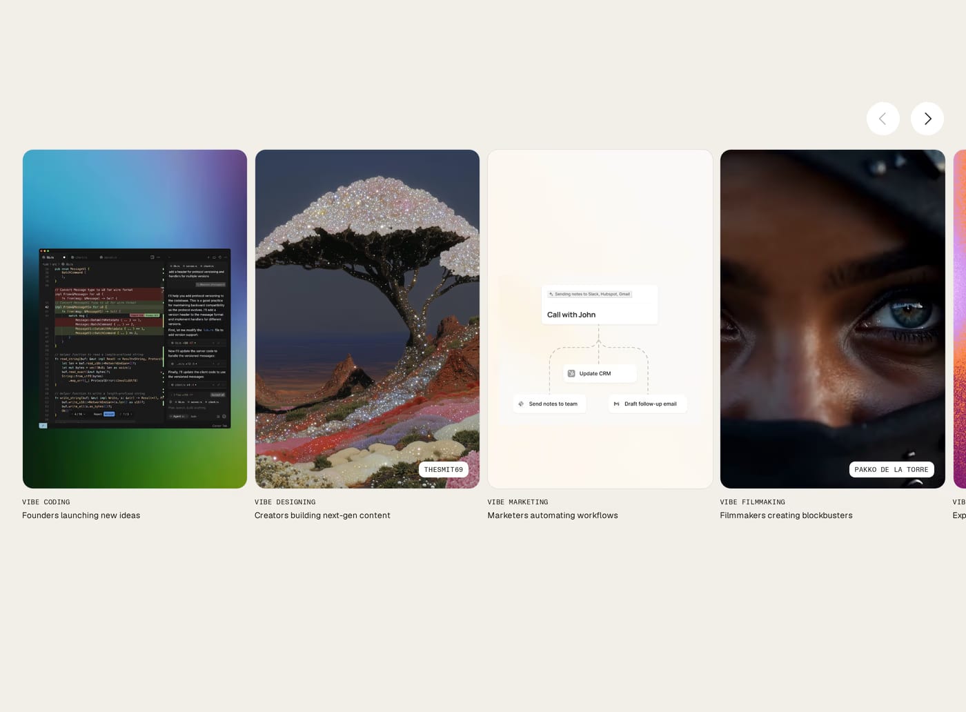 B150 — screenshot of the blog section