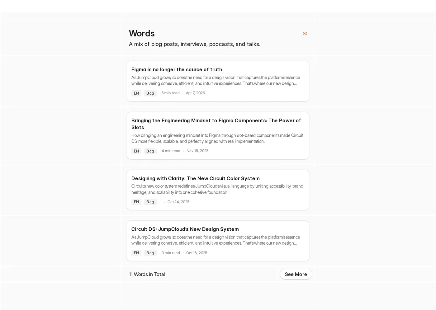 Burak Başcı — screenshot of the blog section