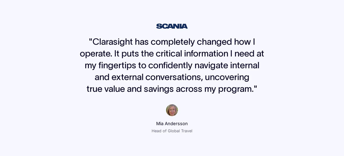 Clarasight — screenshot of the testimonials section