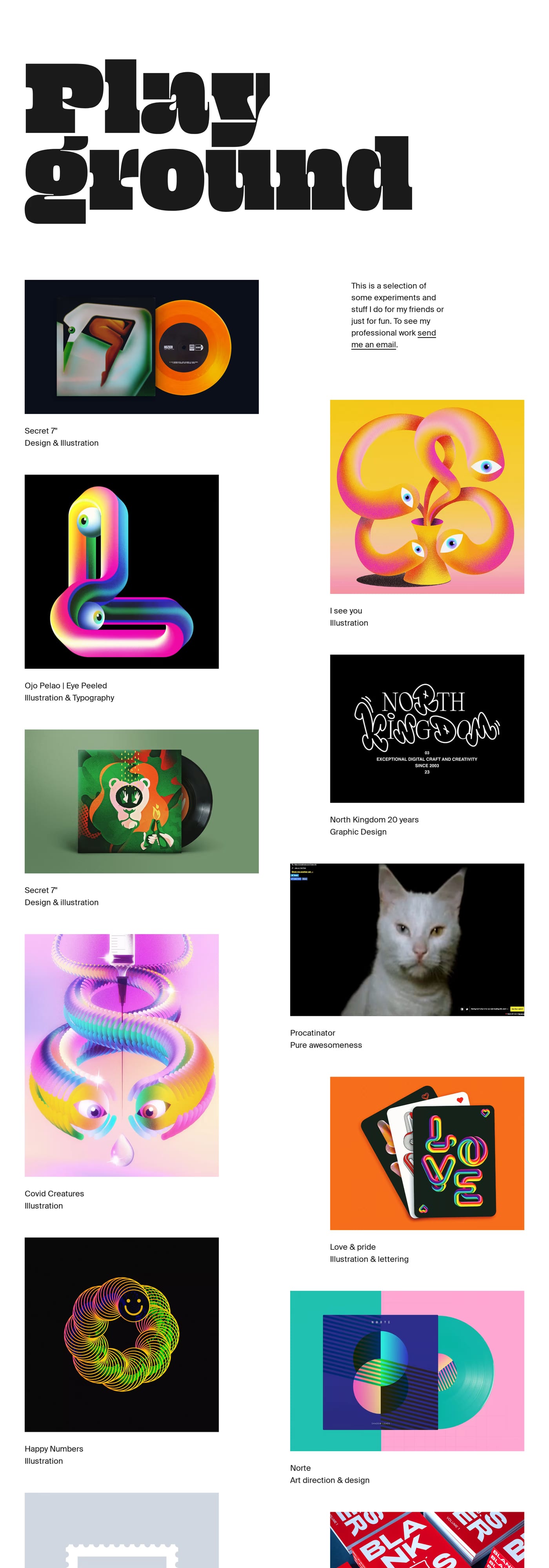 Claudia Mussett Portfolio section